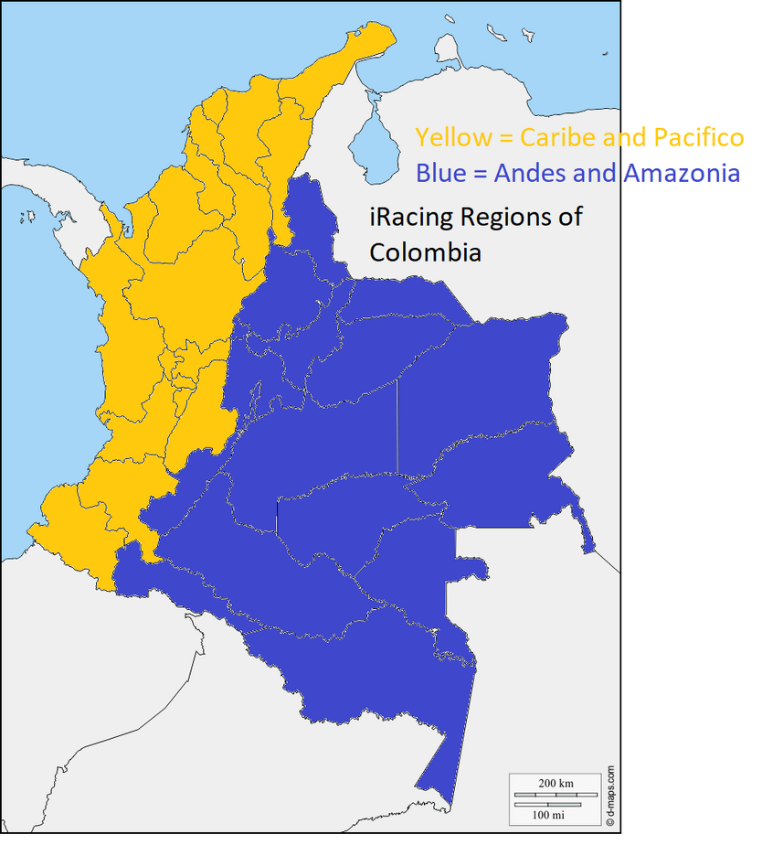 Colombia iRacing Regions.png