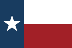 Flag of Texas (1839–1879)