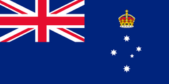 Flag of Victoria (1901–1952)