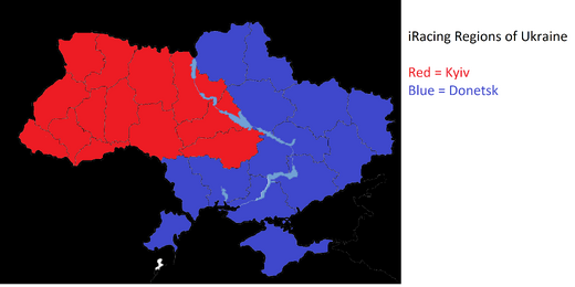 IRacing Regions of Ukraine