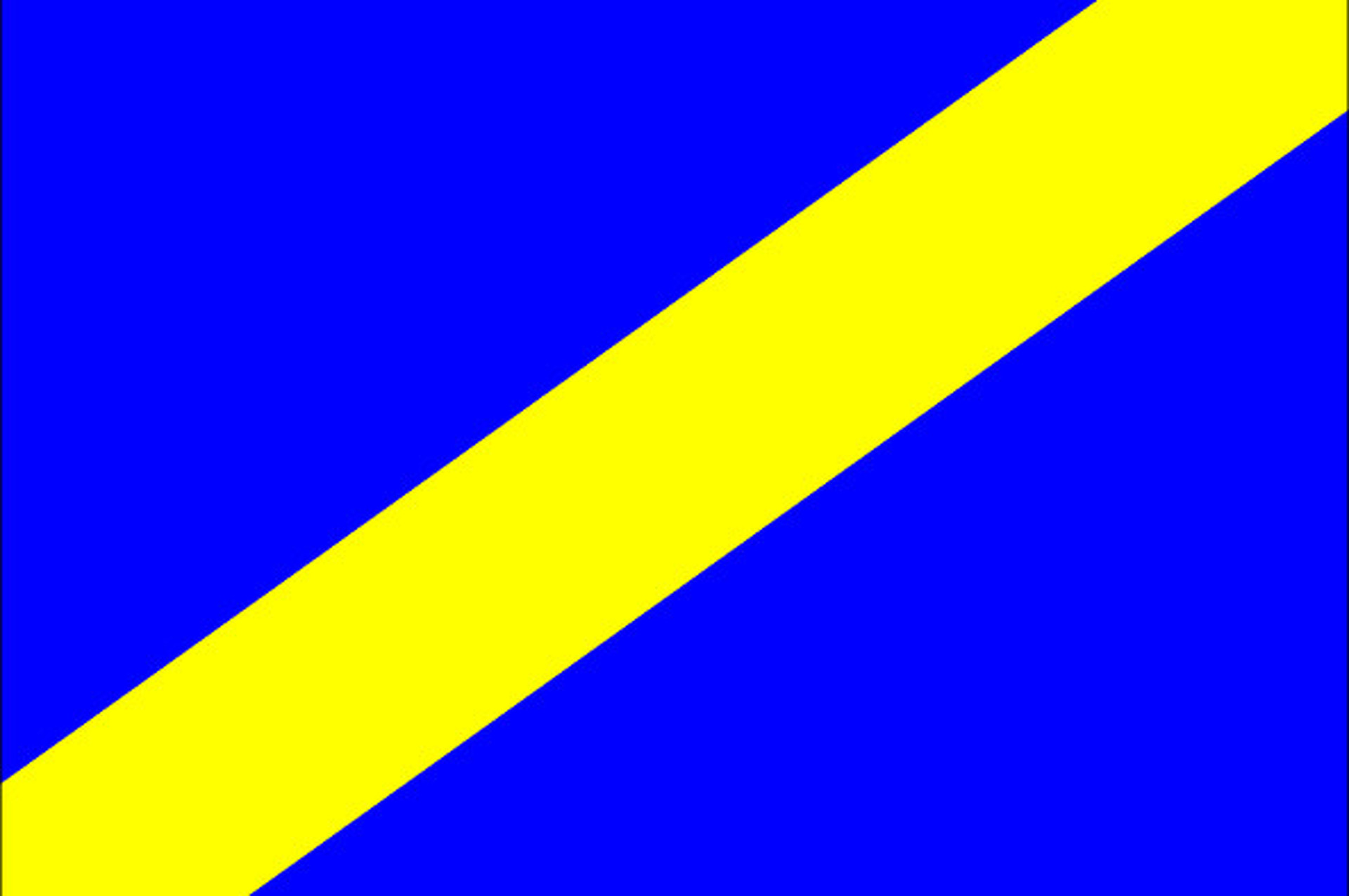 Blue Flag (with yellow diagonal stripe), Iracing.com Wiki