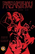 Freakshow #11, cover art by Stephen Mooney