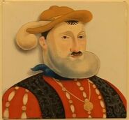 "Desperate Dan as Henry VIII"