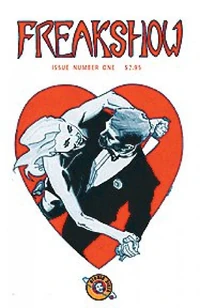 Freakshow #1 cover art by Stephen Mooney and Stephen Thompson (2004)