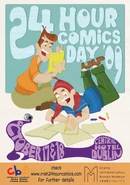 Cliodhna's poster for 24 Hour Comics Day 2009