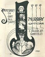 Murray Opticians, from Light and Shade, 1902