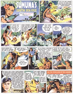 Sumuna's South Sea Isle, art by Paddy Nevin