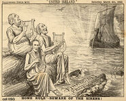 "Home Rule - Beware the Sirens!", 1893