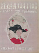 Mark Foy's catalogue, Winter 1915, front cover