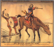 "King Randolph Crossing the Boyne", 1886