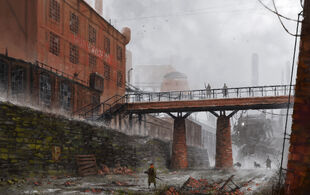 "Industrial Location" by Jakub Rozalski