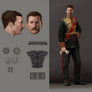 Tzar Nikolai's concept art from Instagram