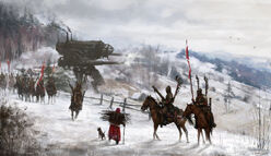 "Black Wings" by Jakub Rozalski