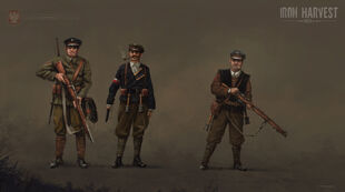 "Polanian Riflemen" by Jakub Rozalski