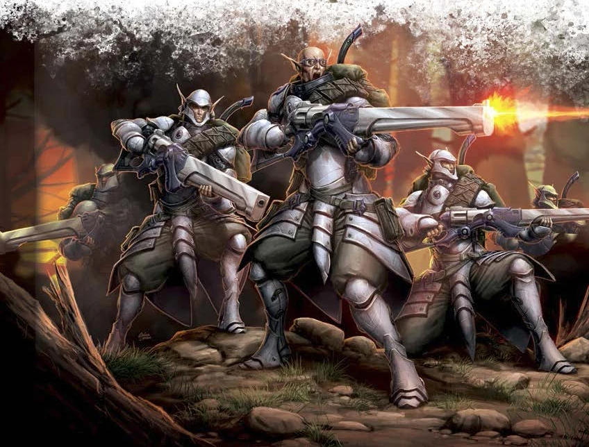 Houseguard Riflemen Iron Kingdoms Wiki Fandom