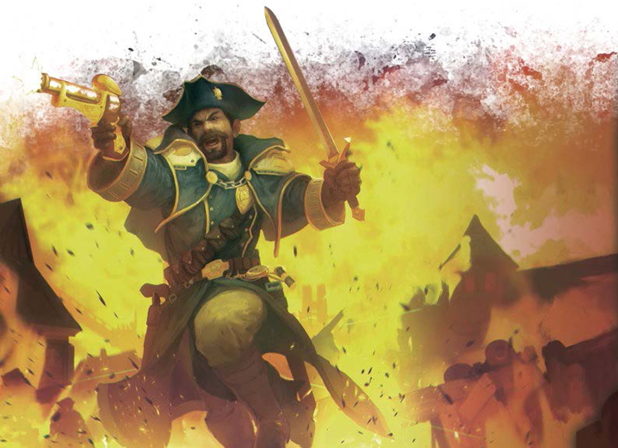 Arcane Tempest Gun Mage Officer Iron Kingdoms Wiki Fandom