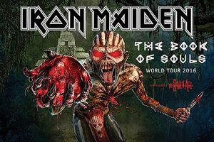 The Book of Souls World Tour Poster