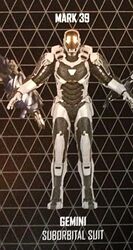 The Mark 39, also known as the "Gemini", a Sub-Orbital Suit.