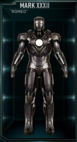 Mark XXXII - Romeo | Iron Man Wiki | Fandom