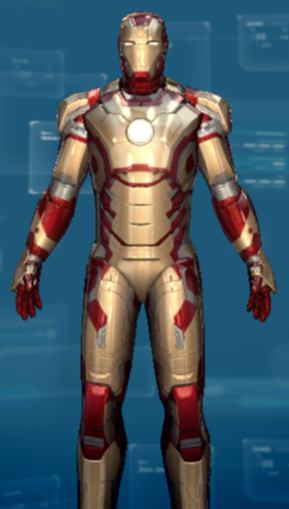 iron man mark 42 suit up