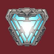 The Arc Reactor the Mark 85 is Summoned from