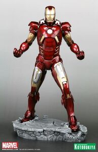 The full front view of the Mark VII Statue.