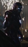 Anthony Stark (Earth-199999) with Iron Man Armor MK XXXIII (Earth-199999) from Iron Man 3 (film) 003