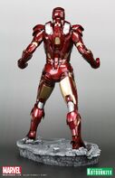 The back view of the Mark VII statue.