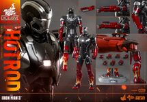 Hot-Toys-Iron-Man-3-Mark-XXII-Hot-Rod-Armor-014