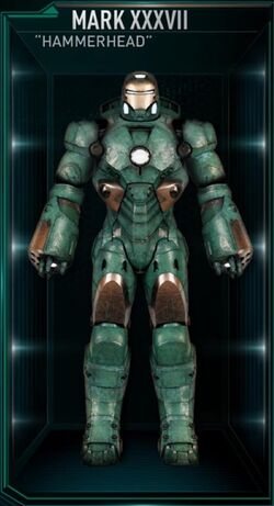 Mark Xxxvii Hammerhead Iron Man Wiki Fandom