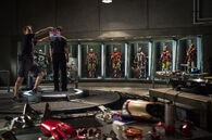 The Iron Man Armory.