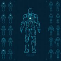 The Mark 18's blueprints.