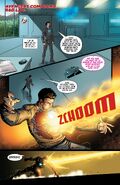 Tony Stark testing Mark L nano-tech in "Captain Marvel: Prelude" comic