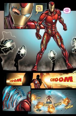 iron man mark 50 comic