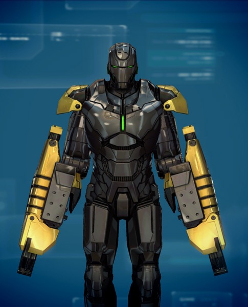 iron man striker suit