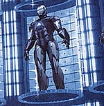 The Mark XV in the Hall of Armors.