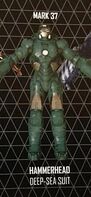 The Mark 37, also known as "Hammerhead", a Deep Sea Suit.