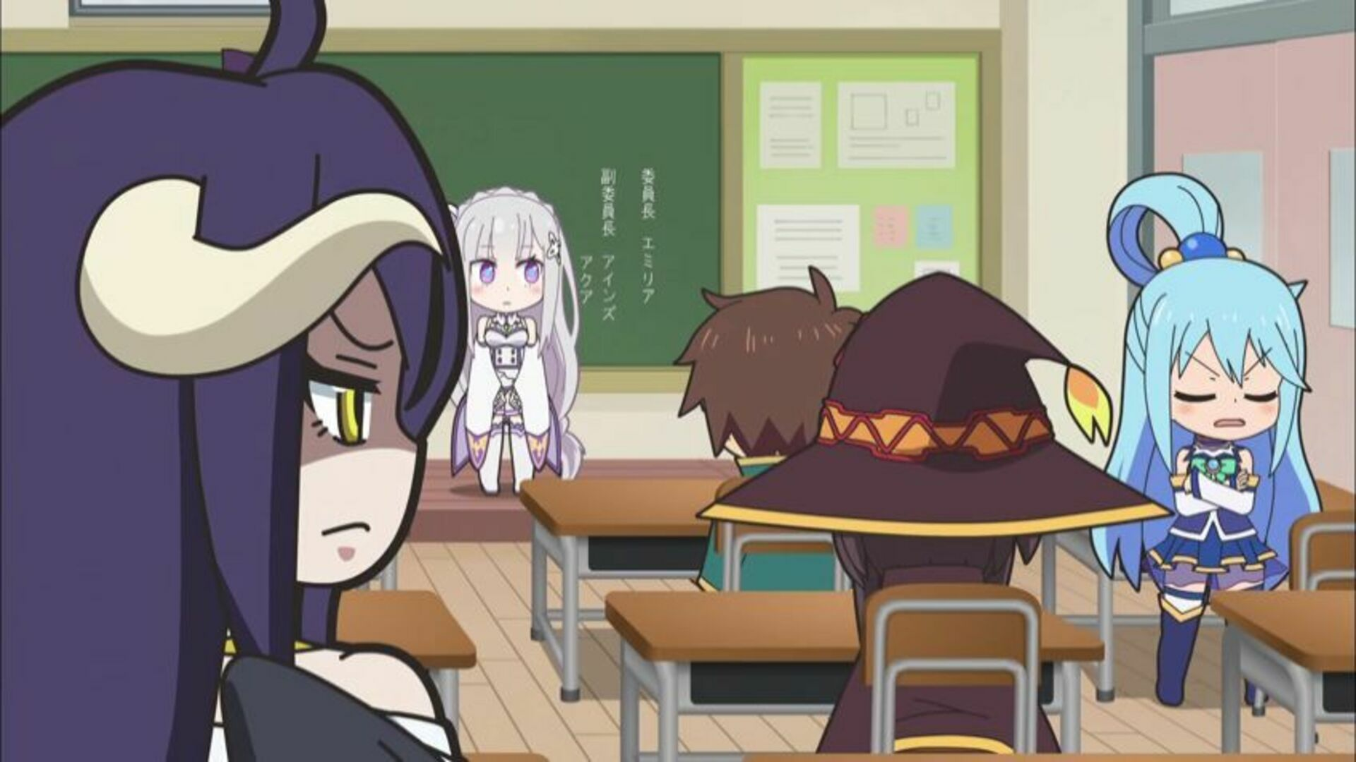 what would happen if isekai quartet against him? does anyone