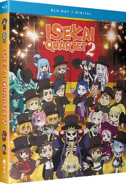 Toyota saori isekai quartet kono subarashii sekai ni shukufuku wo! kono  yuusha ga ore tueee kuse ni shinchou sugiru overlord re zero kara hajimeru  isekai seikatsu youjo senki ainz ooal gown aqua