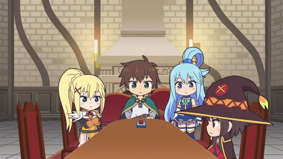 How to watch KonoSuba in the right order — seasons, OVAs and movie and  Isekai Quartet – Leo Sigh