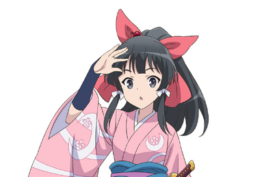 Does Kasumi's appearance reminds you of Sakura Shinguji from Sakura Wars  and Yae Kokonoe from Isekai wa Smartphone to Tomo ni? : r/BoFuri