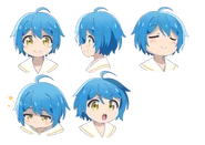 Facial expression sheet (anime)
