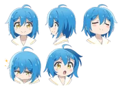Facial expression sheet (anime)