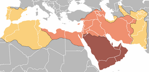 arab muslim conquest map