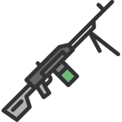 Light Machine Gun Island Royale Wiki Fandom - roblox island royale codes tommy gun