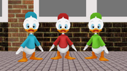 Islandside Adventures Promos Huey, Dewey, and Louie