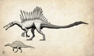 Neurotenic Spinosaurus concept