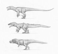 Old Dinosaur Concept Art.