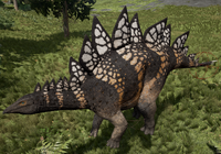 A Yellow-Bellied Stegosaurus.