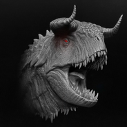 Hyperendocrin Carnotaurus 3D Model Art.